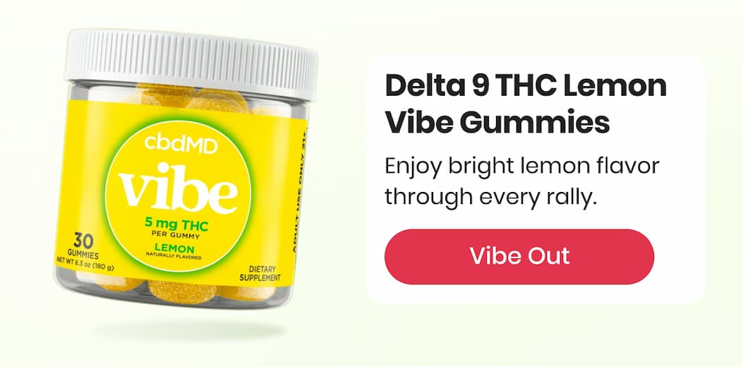 Delta 9 THC Lemon Vibe Gummies
