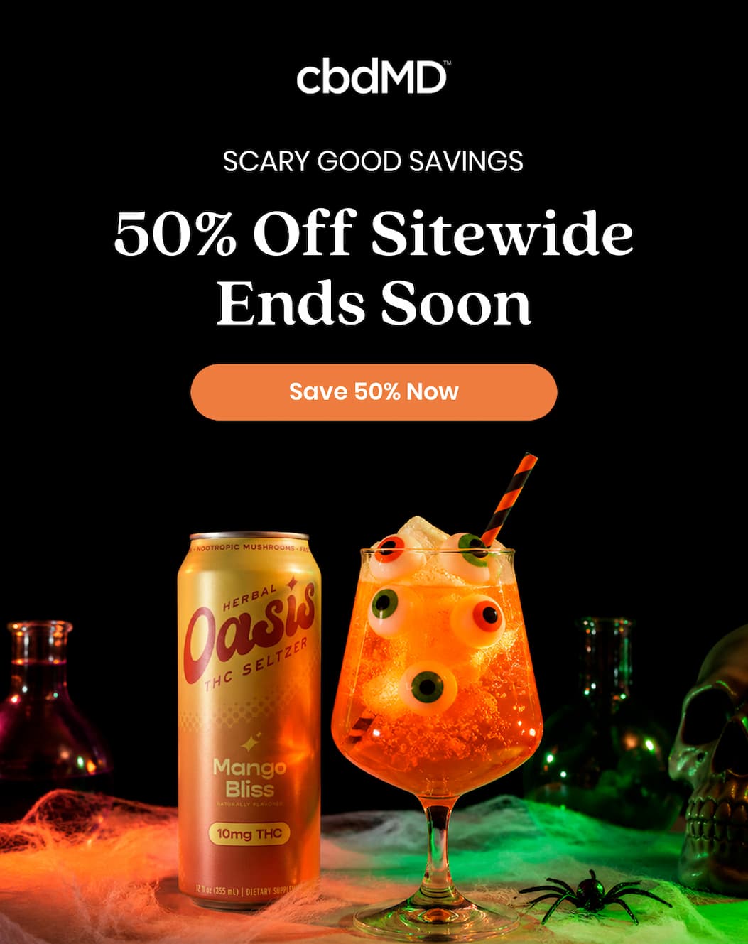 SCARY GOOD SAVINGS 50% Off Sitewide Ends Soon