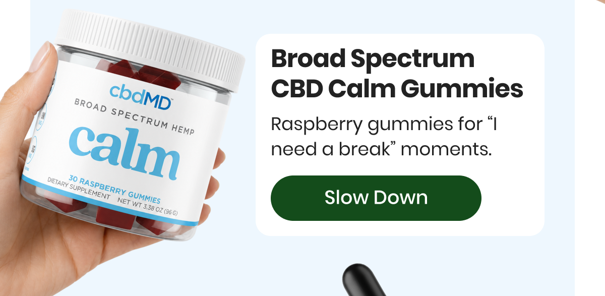 Broad Spectrum CBD Calm Gummies