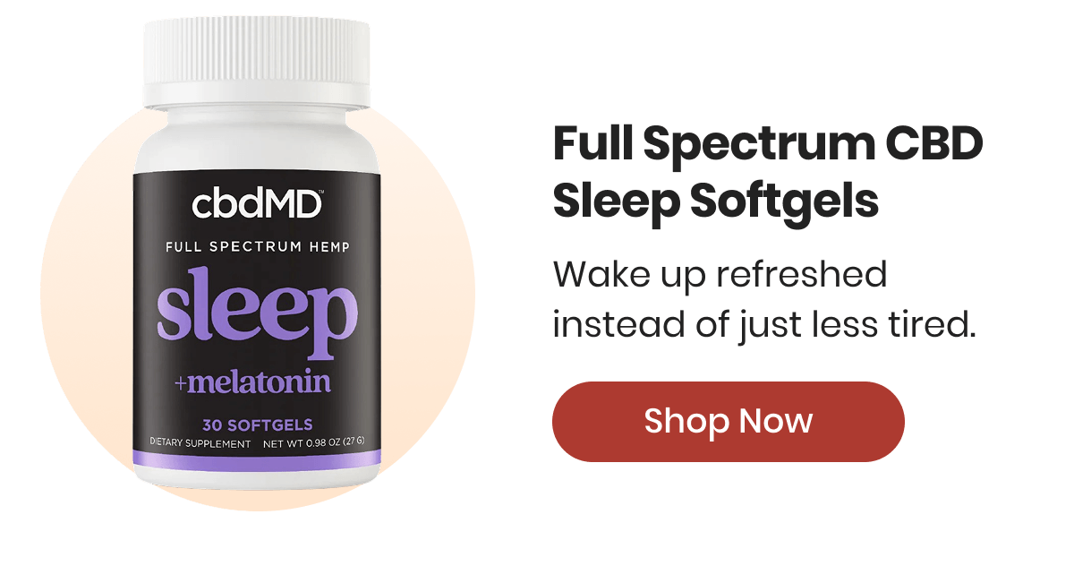 Full Spectrum CBD Sleep Softgels