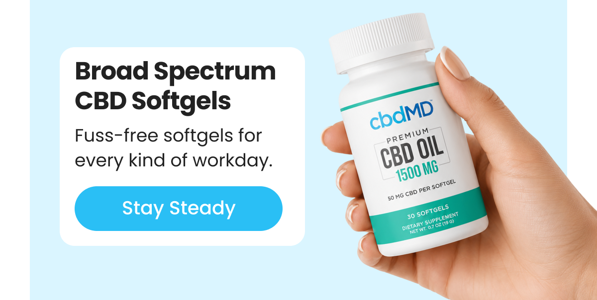 Broad Spectrum CBD Softgels