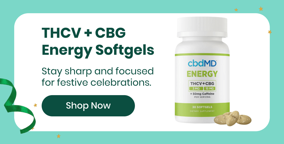 THCV + CBG Energy Softgels