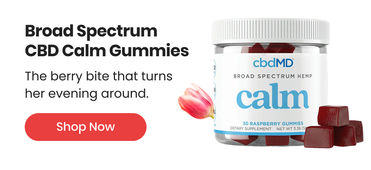 Broad Spectrum CBD Calm Gummies