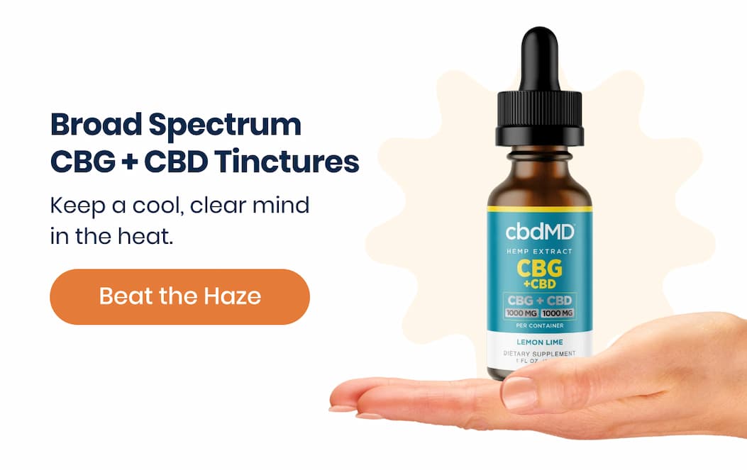 Broad Spectrum CBG + CBD Tinctures