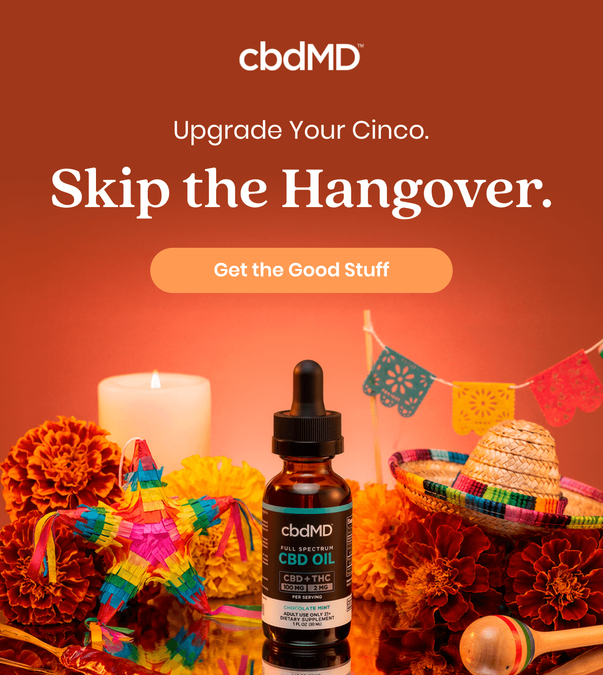 Upgrade Your Cinco. Skip the Hangover.