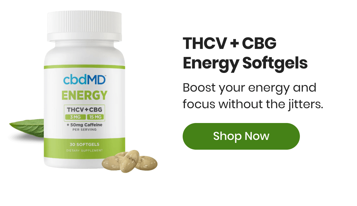 THCV + CBG Energy Softgels