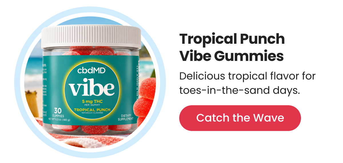 Tropical Punch Vibe Gummies