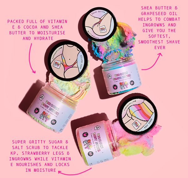 NEW UNICORN SHAVE ROUTINE 🦄 Mallows Beauty