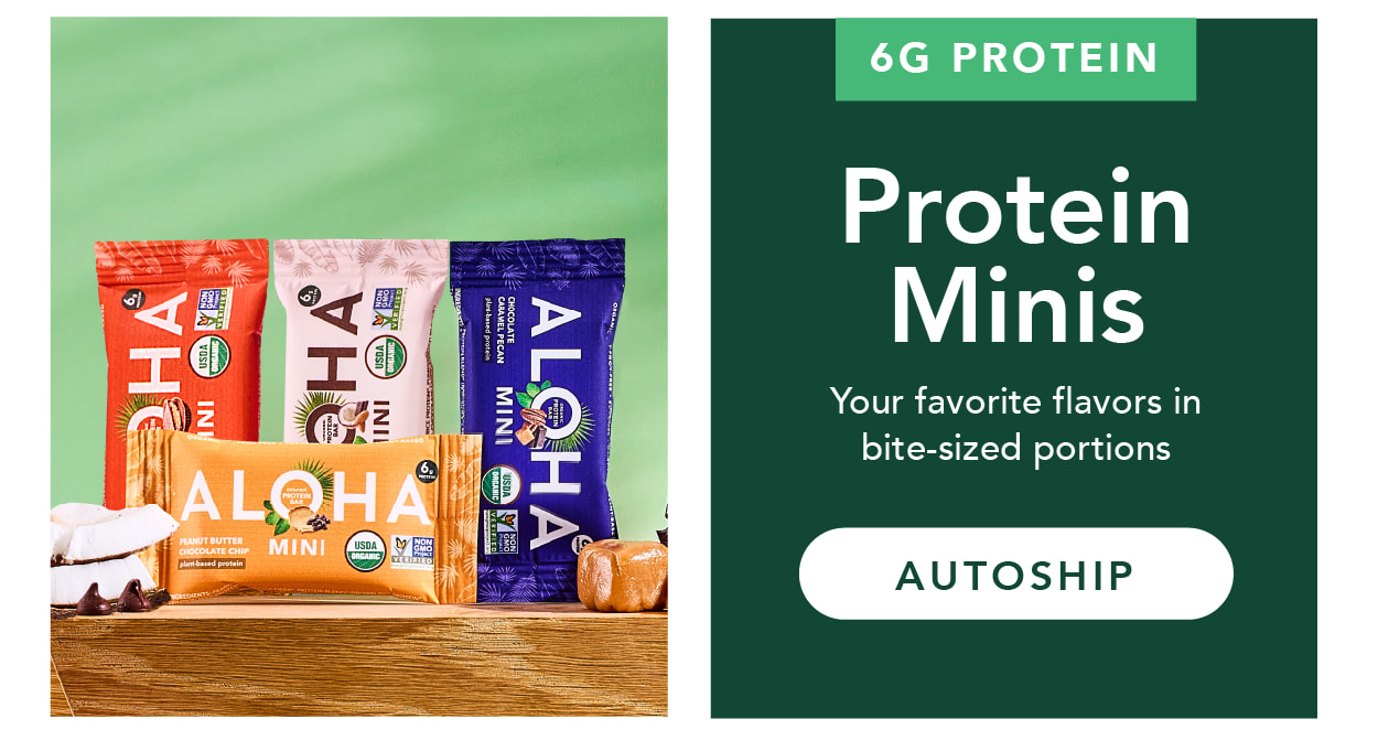 Add protein minis to your autoship!