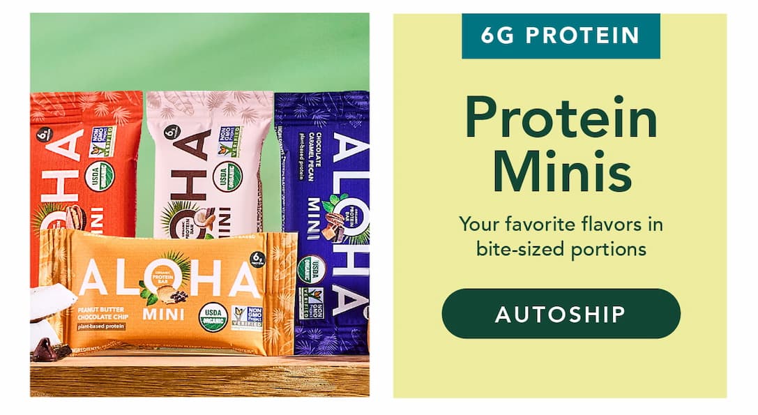 Create an autoship with protein minis