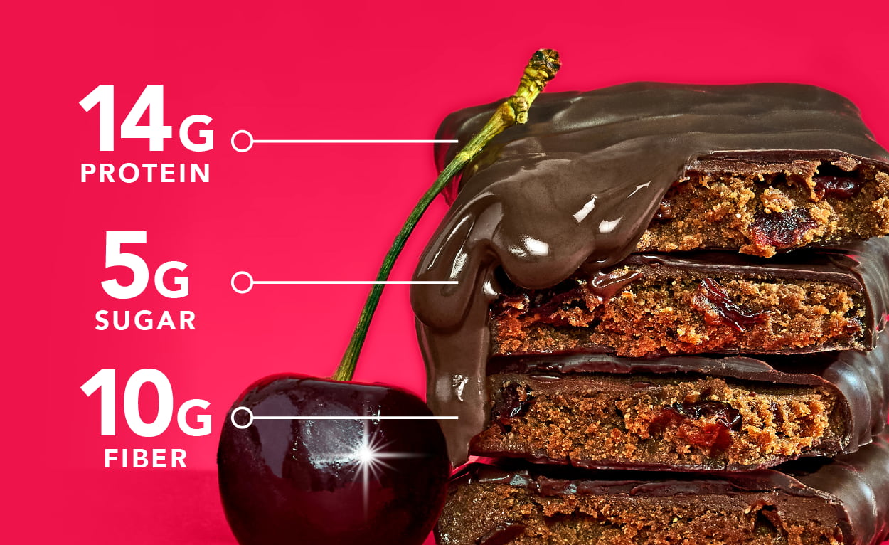 14g protein, 5g sugar, and 10g fiber! 14g protein, 5g sugar, and 10g fiber!