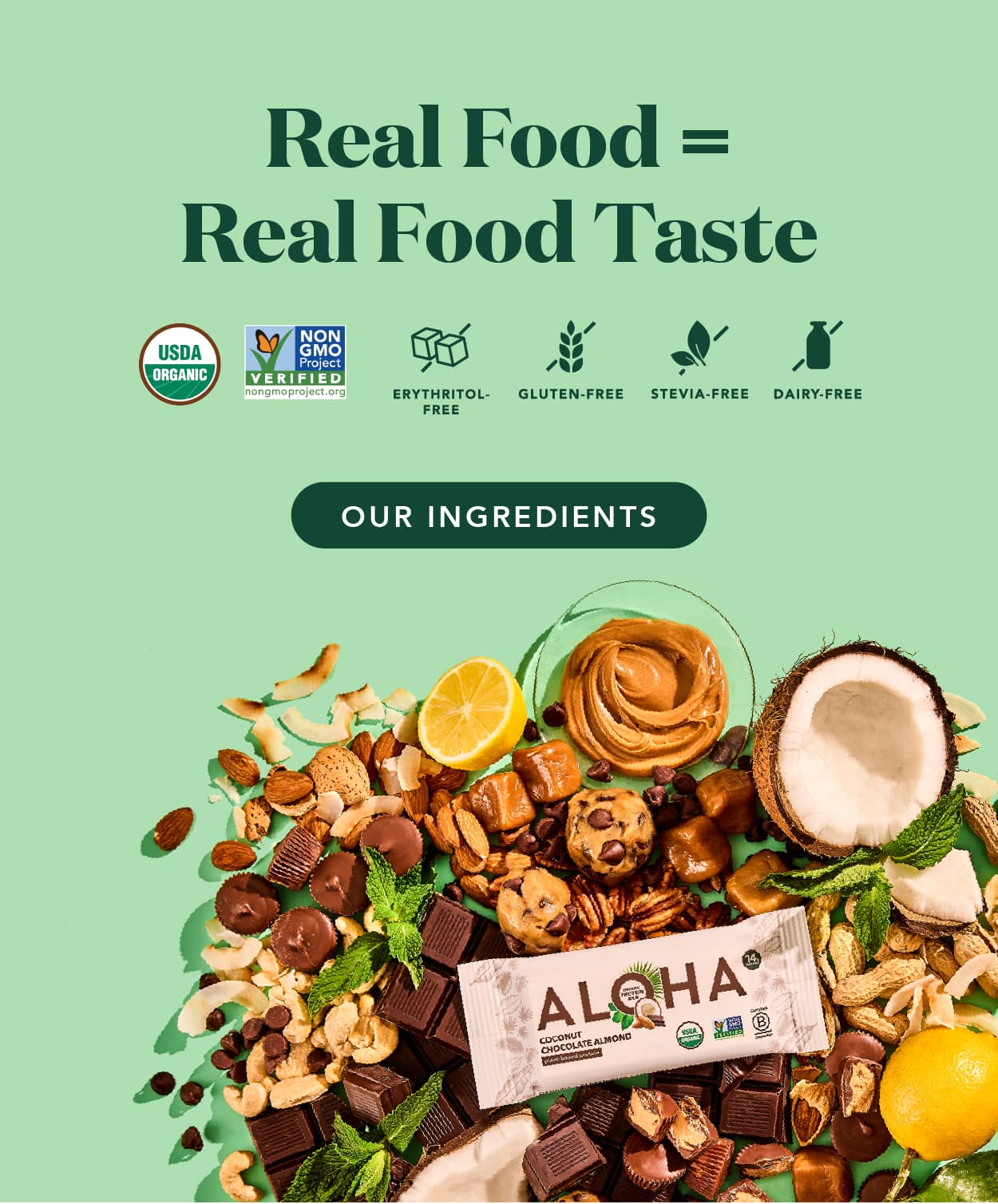 Real food = real food taste