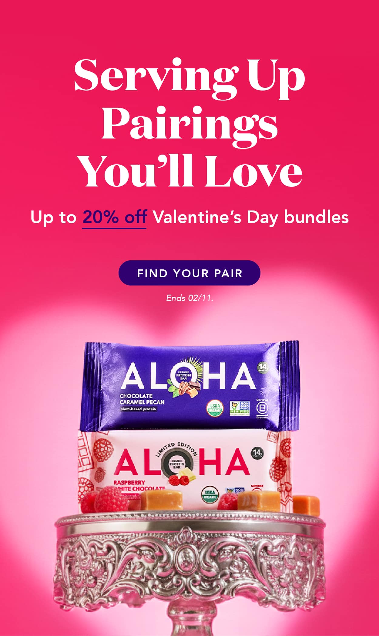 Get up to 20% off Valentine's Day Bundles! Ends 02/11