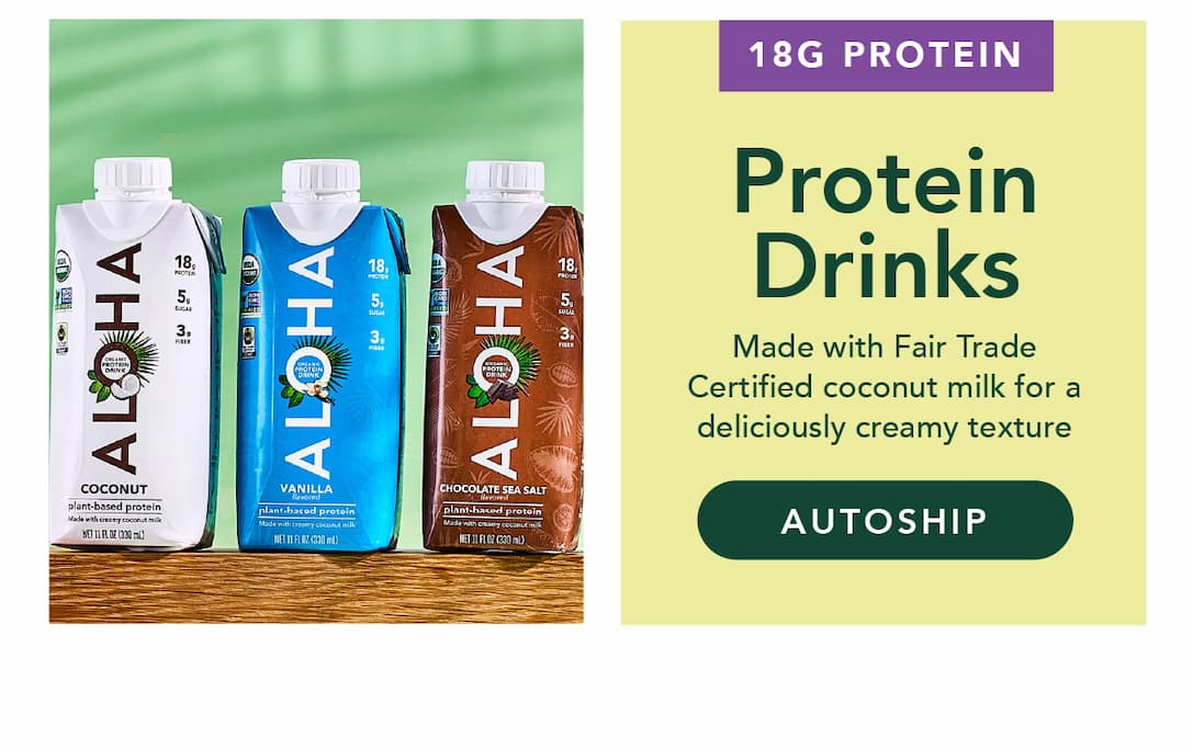 Create an autoship with protein drinks!