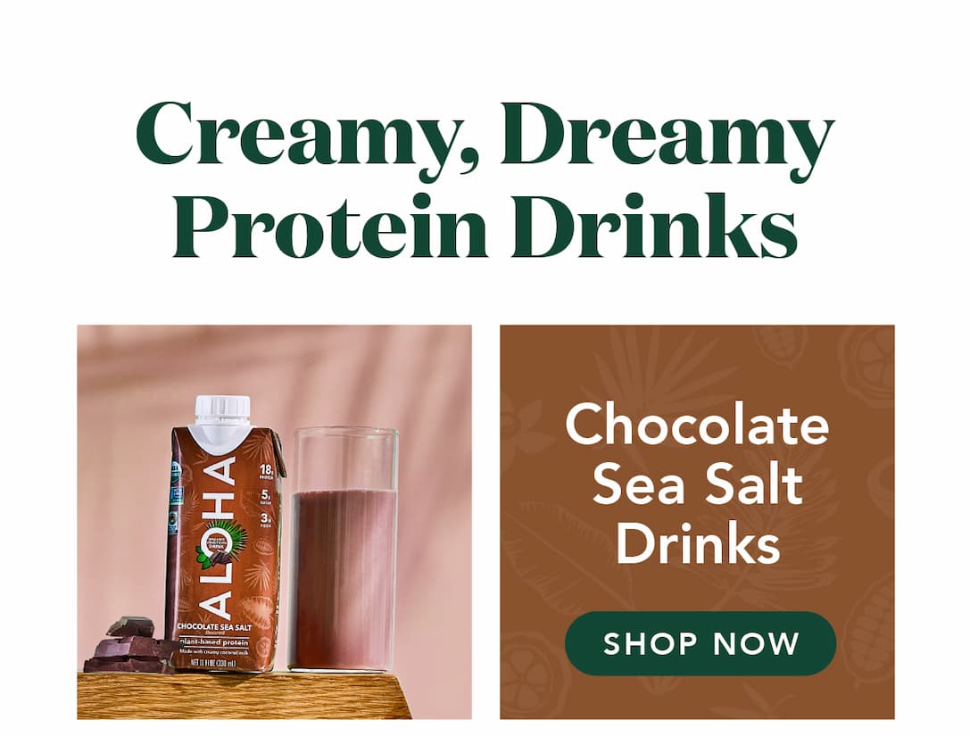 Shop Chocolate Sea Salt Protein Drinks