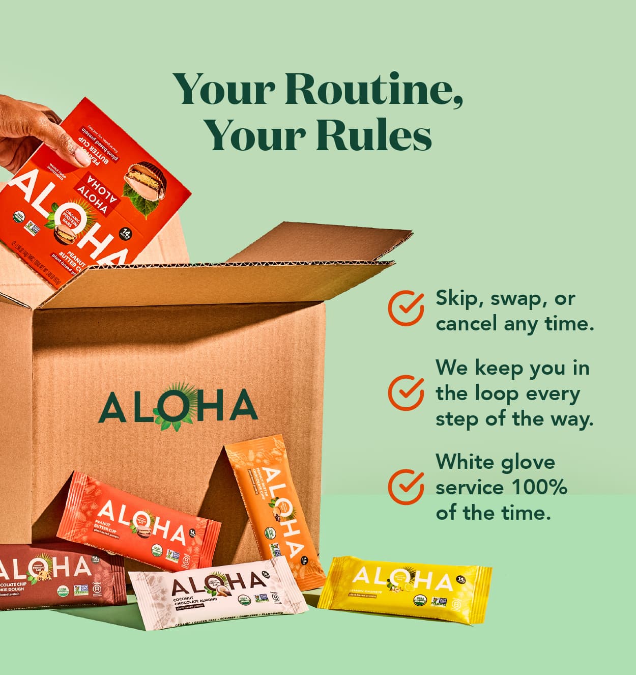 Your routine, your rules