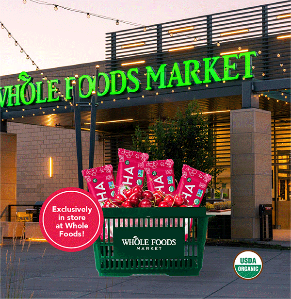 Exclusively at Whole Foods
