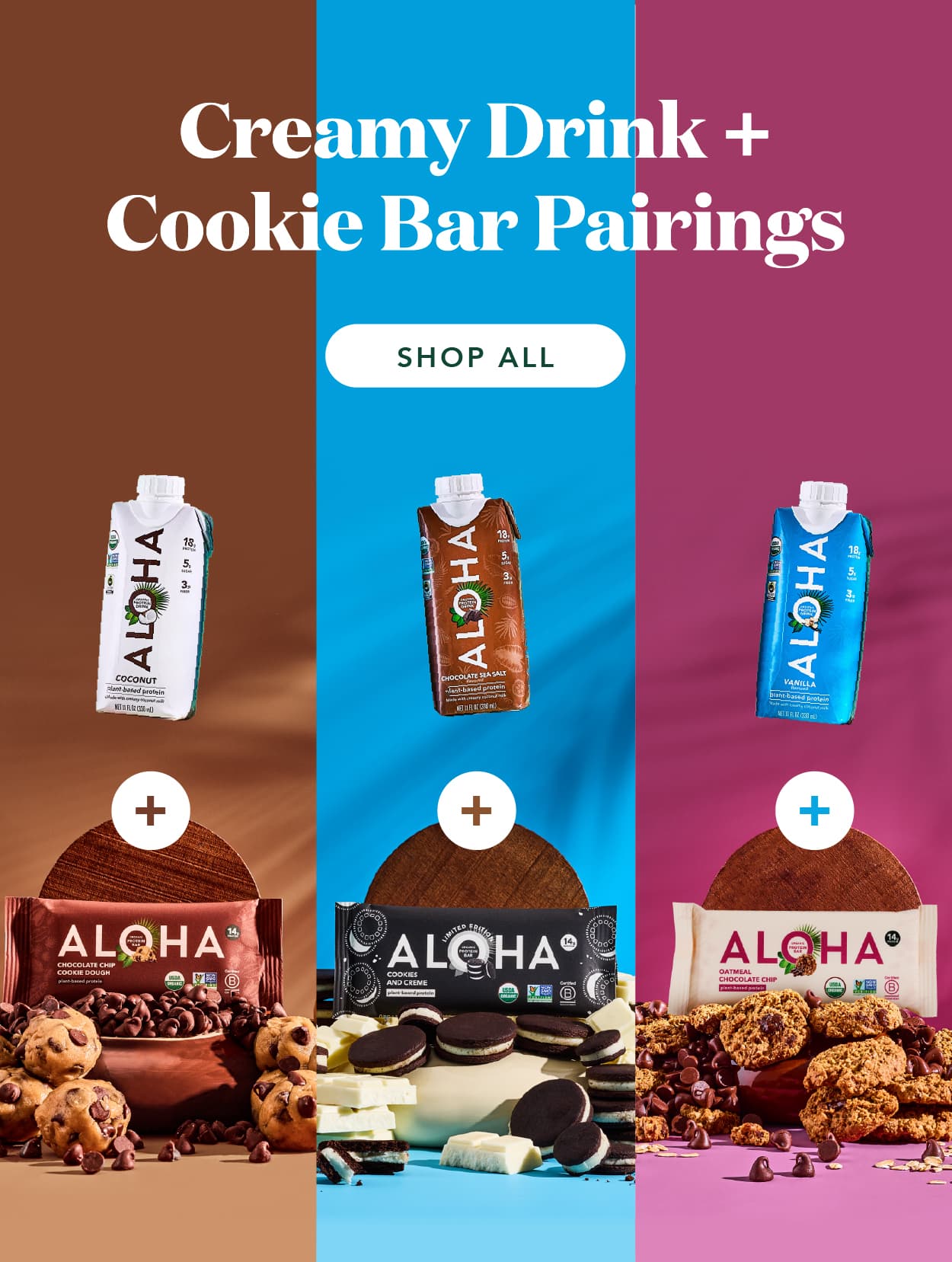 Creamy Drink + Cookie Bar Pairings