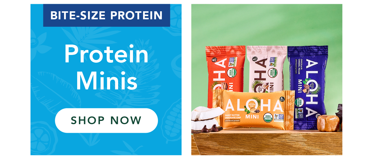 Shop protein minis!