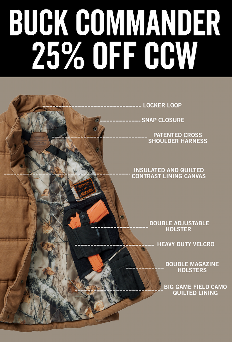25% OFF Legendary CCW