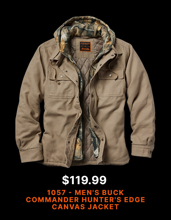 Men's Buck Commander Hunter's Edge Canvas Jacket
