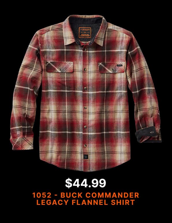 Men's Buck Commander Legacy Flannel Shirt