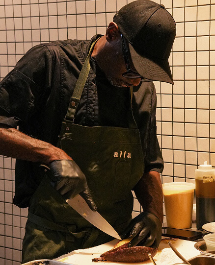 Banjo Chef Apron in Khaki