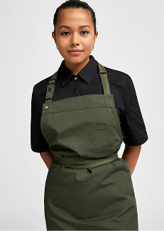 Banjo Chef Apron in Black