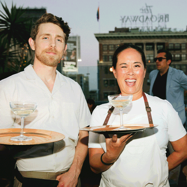 Snapshots of the The Art of Service event in LA including dancing waiters, shoeshine service and 5-star hospitality service