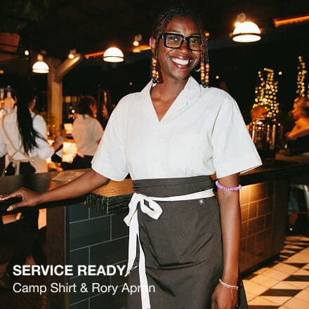 Service Ready: Camp Shirt and Rory Apron