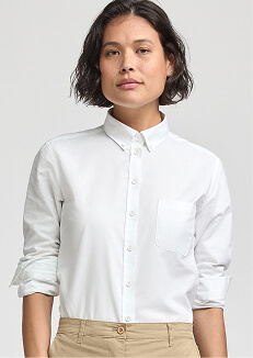 Smith Oxford Shirt in White