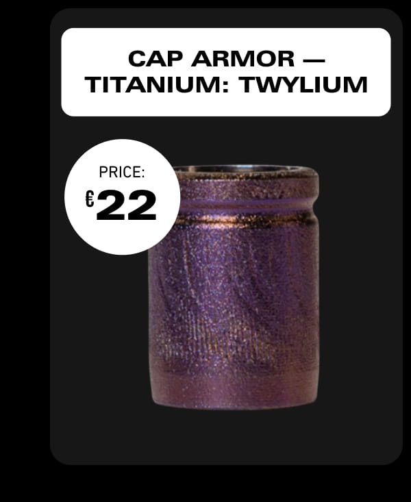 CAP ARMOR - TITANIUM: TWYLIUM