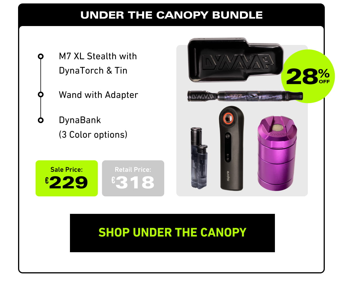 UNDER THE CANOPY BUNDLE [Click here to Shop Under The Canopy]