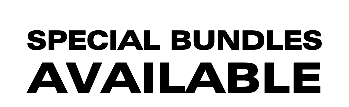 Special Bundles Available: