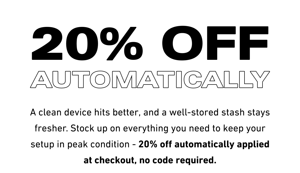 20% Off Automatically