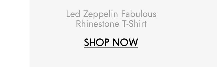 Led Zeppelin Fabulous Rhinestone T-shirt