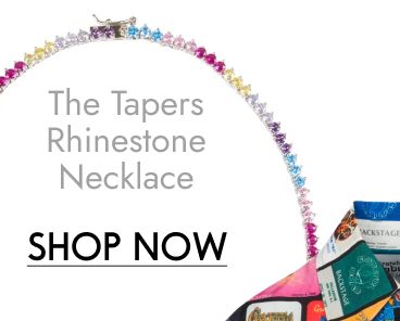 The Tapers Rhinestone Necklace