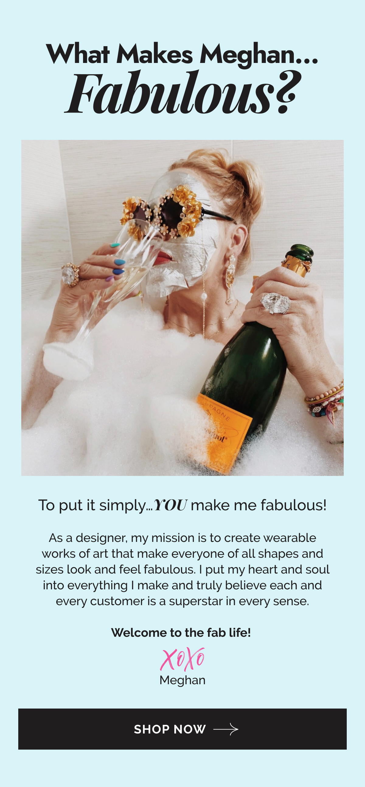 What makes Meghan...fabulous?