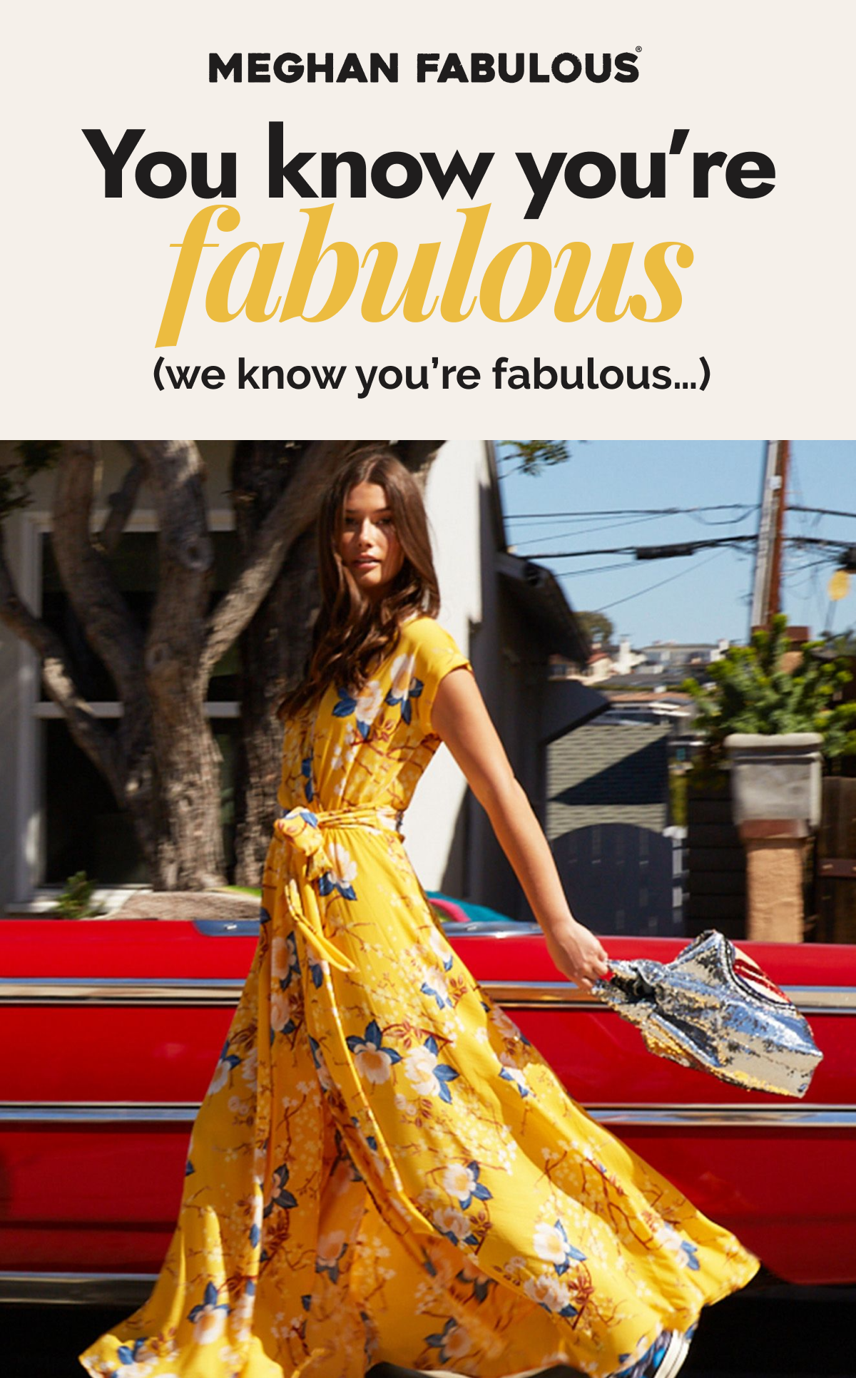 you know you're fabulous (we know you're fabulous...)