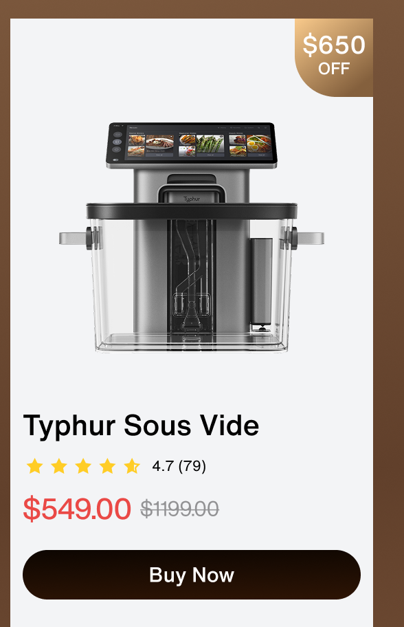 Typhur Sous Vide Station