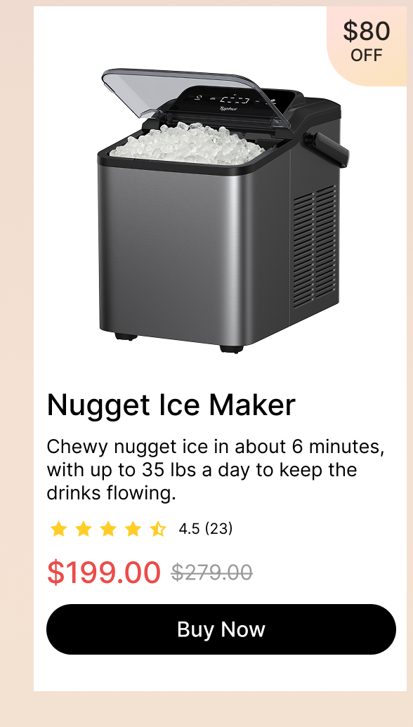 Fast Nugget Ice Maker $199