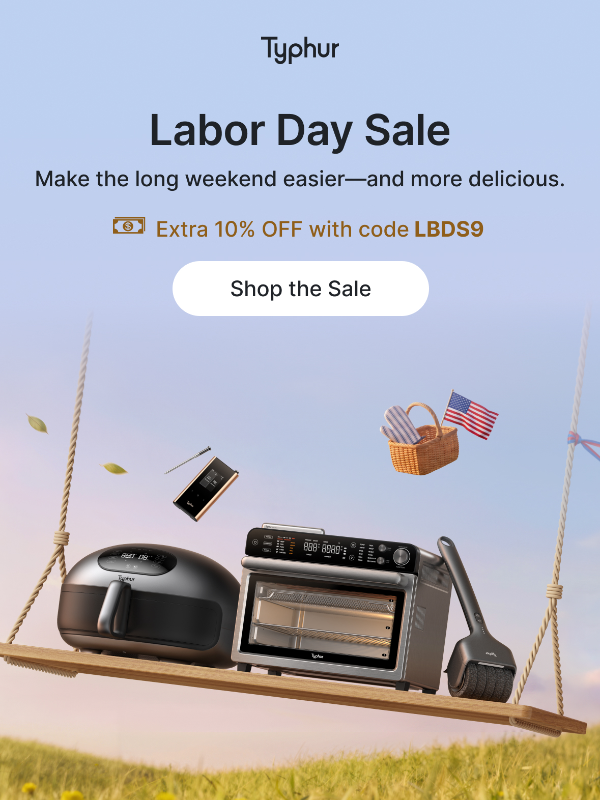 Labor Day Sale: Extra 10% OFF with code LBDS9