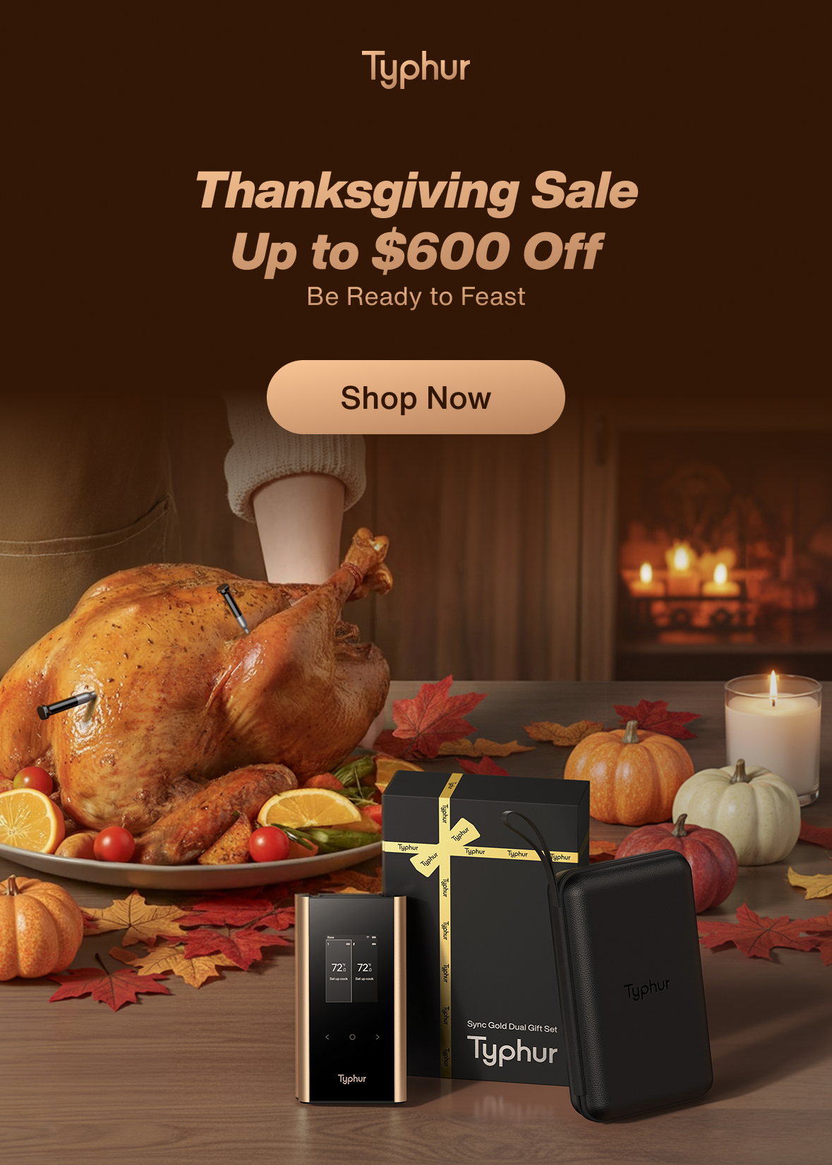Typhur Thanksgiving Sale, Save up to $600