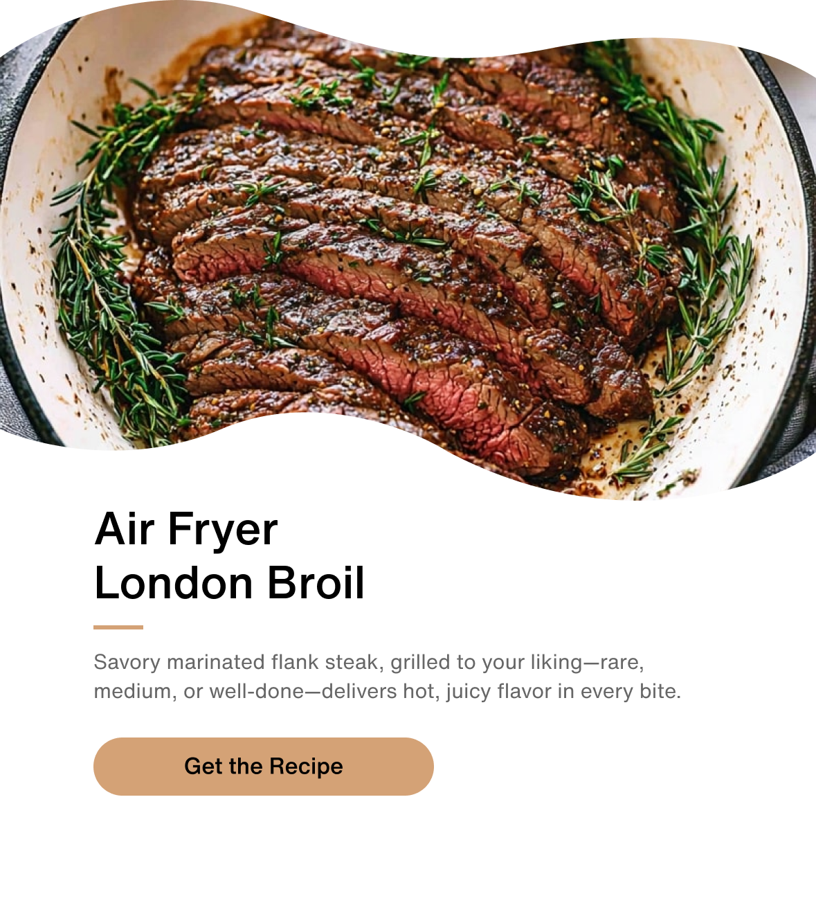 Air Fryer London Broil