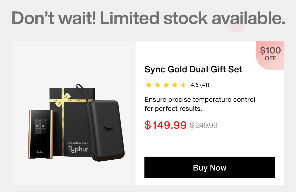Sync Gold Dual Gift Set, $149.99