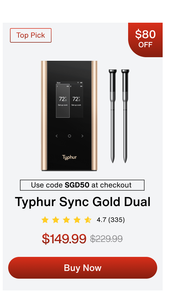 Typhur Sync Gold Dual