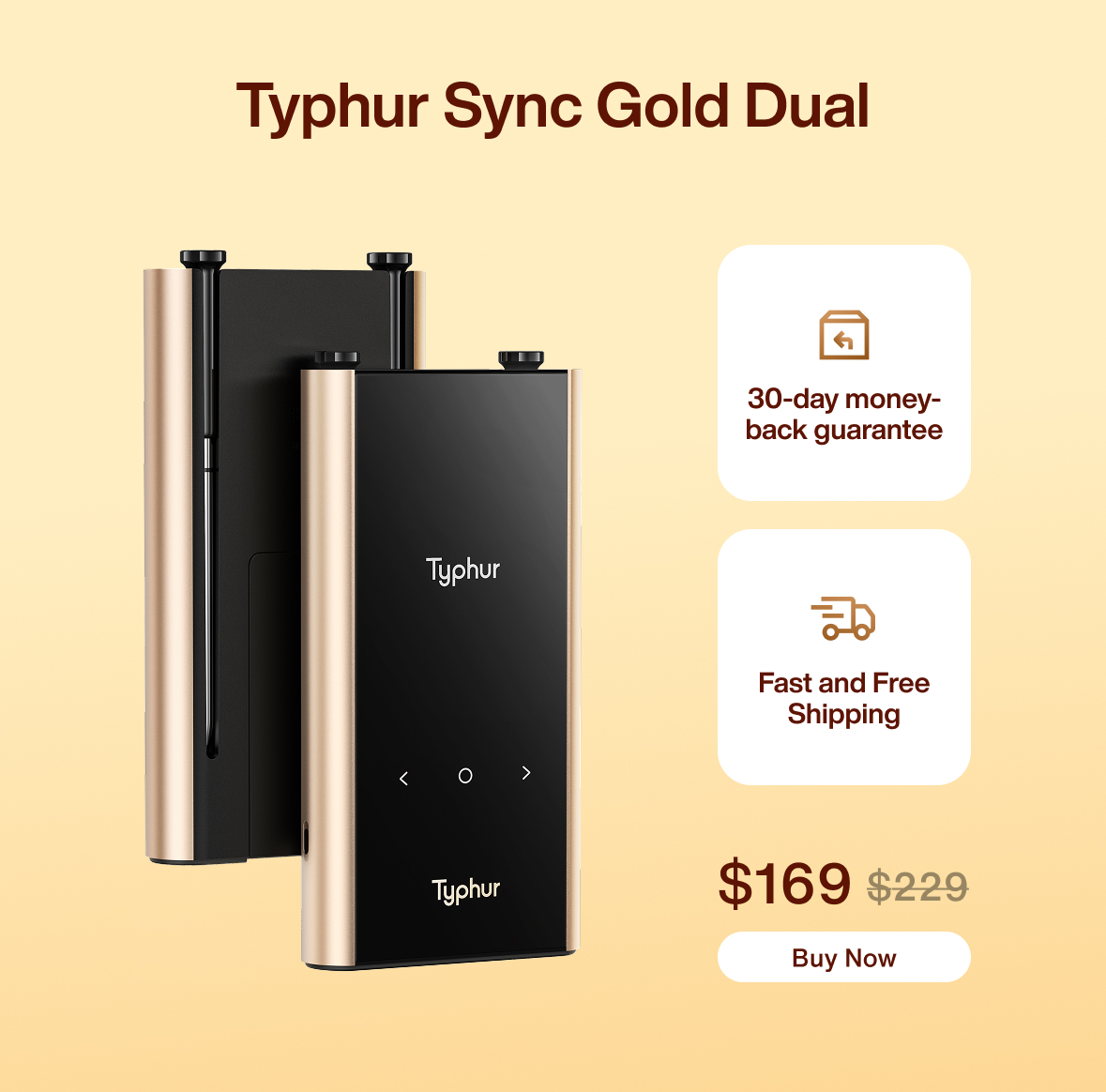 Typhur Sync Gold Dual