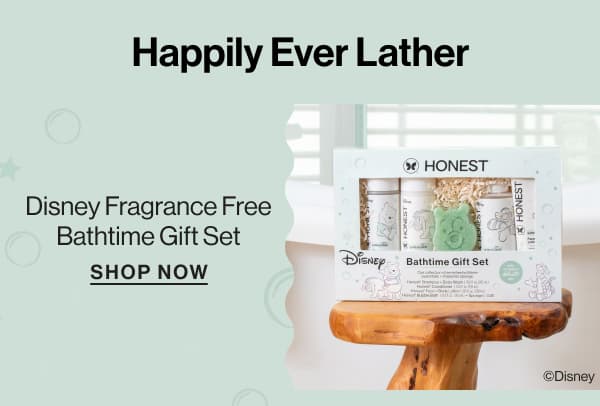 Happily Ever Lather <3 Disney Fragrance Free Bathtime Gift Set