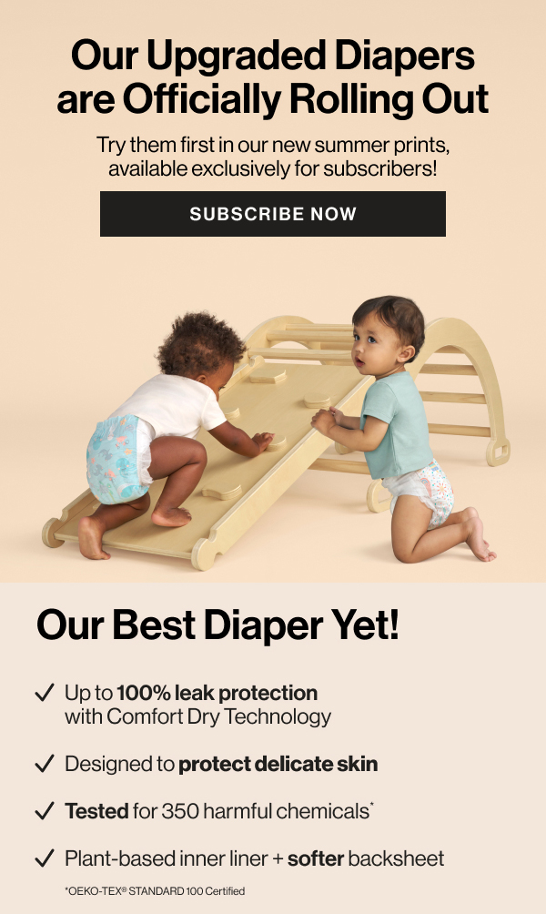 Our Upgraded Diapers are Officially Rolling Out!