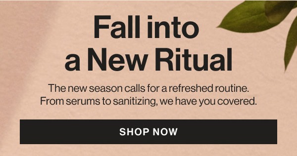 Fall into a New Ritual